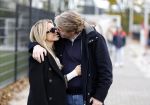 Amsterdam 11 november 2023
Damian v d Vaart in Ajax O18 tegen fc Den Haag op de toekomst. Zijn moeder Sylvie Meis en vriend Wim Beelen zijn aanwezig.