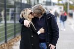 Amsterdam 11 november 2023
Damian v d Vaart in Ajax O18 tegen fc Den Haag op de toekomst. Zijn moeder Sylvie Meis en vriend Wim Beelen zijn aanwezig.