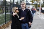 Amsterdam 11 november 2023
Damian v d Vaart in Ajax O18 tegen fc Den Haag op de toekomst. Zijn moeder Sylvie Meis en vriend Wim Beelen zijn aanwezig.