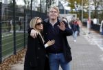 Amsterdam 11 november 2023
Damian v d Vaart in Ajax O18 tegen fc Den Haag op de toekomst. Zijn moeder Sylvie Meis en vriend Wim Beelen zijn aanwezig.