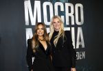 Amsterdam 5 november 2024
Premiere Videoland van  Mocro mafia in Tuschinski. Angela v d Brink en Mifa Rosa