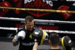 Hoofddorp 25 november 2024
Training Boxing influencers met oa Dave Roelvink Bravo Mark Schaaf  Geraldo Holzken Niek Holzken Roy  Meyer Goudtje Oussama Ahammoud Boer Ayoub en Sem v Dijk . Monica Geuze en Kaj Gorgels presenteren het .