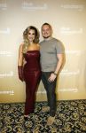 Amsterdam 25 november 2024
Presentatie nieuwe seizoen real housewives of Amsterdam in het Amstel hotel  met oa Maria Tailor Tamara Elbaz Kimmylien nguyen Cherry Ann Person Angela v d Brink Djamila Celina en Deborah Luijendijk. Deborah met partner en schoonmoeder