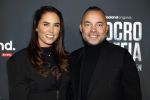 Amsterdam 5 november 2024
Premiere Videoland van  Mocro mafia in Tuschinski. Demy de Zeeuw met zijn vrouw Danielle