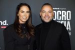 Amsterdam 5 november 2024
Premiere Videoland van  Mocro mafia in Tuschinski. Demy de Zeeuw met zijn vrouw Danielle