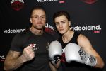Hoofddorp 25 november 2024
Training Boxing influencers met oa Dave Roelvink Bravo Mark Schaaf  Geraldo Holzken Niek Holzken Roy  Meyer Goudtje Oussama Ahammoud Boer Ayoub en Sem v Dijk . Monica Geuze en Kaj Gorgels presenteren het .