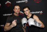 Hoofddorp 25 november 2024
Training Boxing influencers met oa Dave Roelvink Bravo Mark Schaaf  Geraldo Holzken Niek Holzken Roy  Meyer Goudtje Oussama Ahammoud Boer Ayoub en Sem v Dijk . Monica Geuze en Kaj Gorgels presenteren het .