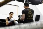 Hoofddorp 25 november 2024
Training Boxing influencers met oa Dave Roelvink Bravo Mark Schaaf  Geraldo Holzken Niek Holzken Roy  Meyer Goudtje Oussama Ahammoud Boer Ayoub en Sem v Dijk . Monica Geuze en Kaj Gorgels presenteren het .