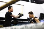 Hoofddorp 25 november 2024
Training Boxing influencers met oa Dave Roelvink Bravo Mark Schaaf  Geraldo Holzken Niek Holzken Roy  Meyer Goudtje Oussama Ahammoud Boer Ayoub en Sem v Dijk . Monica Geuze en Kaj Gorgels presenteren het .