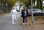 Oss 14 november 2024
Helene Hendriks en partner Frans Vinju op straat in Oss .