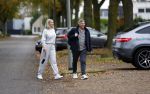 Oss 14 november 2024
Helene Hendriks en partner Frans Vinju op straat in Oss .