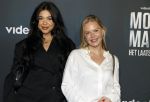Amsterdam 5 november 2024
Premiere Videoland van  Mocro mafia in Tuschinski.
 Imaani Noelle v d Groen en Kelly Mexy