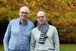 Radio Kootwijk 12 november 2024
Jan de Hoop en zijn Partner Coen Lievaart in de tuin van hun huis .