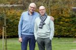 Radio Kootwijk 12 november 2024
Jan de Hoop en zijn Partner Coen Lievaart in de tuin van hun huis .