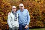Radio Kootwijk 12 november 2024
Jan de Hoop en zijn Partner Coen Lievaart in de tuin van hun huis .