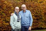 Radio Kootwijk 12 november 2024
Jan de Hoop en zijn Partner Coen Lievaart in de tuin van hun huis .