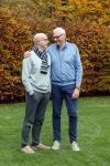 Radio Kootwijk 12 november 2024
Jan de Hoop en zijn Partner Coen Lievaart in de tuin van hun huis .