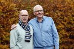 Radio Kootwijk 12 november 2024
Jan de Hoop en zijn Partner Coen Lievaart in de tuin van hun huis .