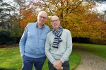 Radio Kootwijk 12 november 2024
Jan de Hoop en zijn Partner Coen Lievaart in de tuin van hun huis .