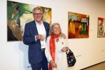 Amstelveen 14 november 2024
Opening expositie en boekpresentatie van 80 jaar Jeroen Krabbe in het Cobra Museum . Joop v d Ende overhandit het eerste boek . Vrouw Herma Krabbe zit op de eerste rij samen met zoon Jasper en Jacob Krabbe .