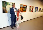 Amstelveen 14 november 2024
Opening expositie en boekpresentatie van 80 jaar Jeroen Krabbe in het Cobra Museum . Joop v d Ende overhandit het eerste boek . Vrouw Herma Krabbe zit op de eerste rij samen met zoon Jasper en Jacob Krabbe .