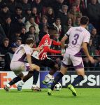Eindhoven, 5 November 2024
Europacup 1 PSV-Girona, eindstand 4-0
Johan Bakayoko en Daley Blind