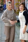 Amsterdam 12 november 2024
Koningin Maxima op bezoek bij het cultuur fonds