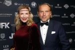 Amsterdam 23 oktober 2024
JFK greatest man award in de Ventuno Skylounge in Amsterdam. laurien Verstraten met man