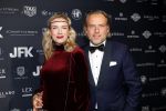 Amsterdam 23 oktober 2024
JFK greatest man award in de Ventuno Skylounge in Amsterdam. laurien Verstraten met man