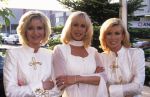 Margot v d Ven met haar groepsleden Marga Bult en.. van de meidengroep BABE
Foto Peter Smulders BV