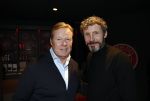 Almere 4 november 2024
Boekpresentatie Alex Pastoor bij stadion Almere city. Mark v Bommel en Ronald Koeman