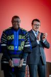 Amsterdam 3 december 2024
Uitreiking Prins Calus prijzen in het paleis op de dam . Aanwezig names koninklijke familie , Koning Willem Alexander Prins Constantijn Prinses Laurentien  en Prinses Mabel .