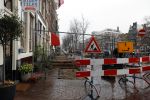 Amsterdam 2 december 2024
De weg voor het huis van Prinses Amalia is opengebroekn en daardoor ook afgesloten voor verkeer.