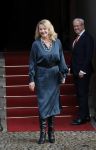 Amsterdam 3 december 2024
Uitreiking Prins Calus prijzen in het paleis op de dam . Aanwezig names koninklijke familie , Koning Willem Alexander Prins Constantijn Prinses Laurentien  en Prinses Mabel .