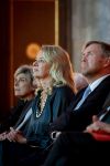 Amsterdam 3 december 2024
Uitreiking Prins Calus prijzen in het paleis op de dam . Aanwezig names koninklijke familie , Koning Willem Alexander Prins Constantijn Prinses Laurentien  en Prinses Mabel .