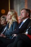 Amsterdam 3 december 2024
Uitreiking Prins Calus prijzen in het paleis op de dam . Aanwezig names koninklijke familie , Koning Willem Alexander Prins Constantijn Prinses Laurentien  en Prinses Mabel .
