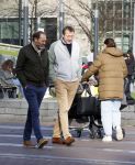 Amsterdam 11 november 2024
Tjalling ten cate met een man op straat in Amsterdam zuid