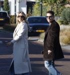 Wilnis 9 november 2025
Andre Hazes en zijn vriendin Noa Braaf vertrekken vanaf hun huis .