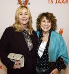 Leiden 30 oktober 2025
15 jaar de musical soldaat v Oranje . Angela Groothuizen en Pamela Phillips Oland
