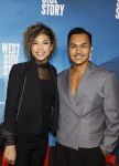 Rotterdam 23 november 2025
Premiere West side story in het nieuwe luxor. Anne Appelo poseert met Jermaine Faber