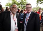 Amsterdam 3 juli 2013
Sjaak Swart 75 jaar . Hij viert dat met een wedstrijd met oud ajax spelers in het Olympisch stadion.
Peter Smulders bv
