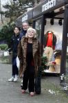 Laren 29 november 2025
Astrid Engels op straat in het centrum van Laren