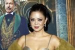 Amsterdam 18 november 2025
Premiere Wicked in het deLaMar theater . Cystine Carreon kwam met haar kinderen