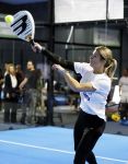 Utrecht 6 november 2025
Padel tournooi voor het UMC ziekenhuis bij Hal 22. Dafne Schippers