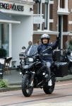 Amsterdam 16 oktober 2025
Dave Roelvink op zijn BMW Motor in Amsterdam zuid.