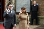 Den Haag 20 november 2025
 Prinses Amalia en haar vader Koning Willem Alexander bij de Grote Kerk, na de Bijzondere Verenigde Vergadering van de Eerste en Tweede Kamer, ter gelegenheid van de tachtigste verjaardag dat het parlement na de Tweede Wereldoorlog voor het eerst weer in gezamenlijkheid bijeenkwam. Eerste Kamervoorzitter Mei Li Vos Tweede Kamervoorzitter Thom van Campenvingen ze op .