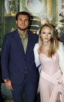 Amsterdam 18 november 2025
Premiere Wicked in het deLaMar theater . Emma Kok poseert met partner Jort Knoop