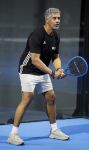 Utrecht 6 november 2025
Padel tournooi voor het UMC ziekenhuis bij Hal 22. Frank Rijkaard