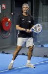 Utrecht 6 november 2025
Padel tournooi voor het UMC ziekenhuis bij Hal 22. Frank Rijkaard