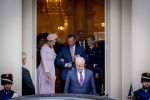Den Haag 19 november 2025
Guillaume van Luxemburg en zijn vrouw Stephanie bezoeken koning Willem Alexander en Koningin Maxima op paleis Noordeinde .